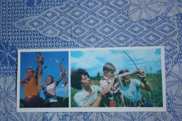 Sport. RUSSIA. Archery -  1978 Postcard - Bogenschiessen