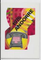 CPSM Semi Moderne 10 X 15 Andorre Andorra Non Circulé Téléphone 1976 - Andorre