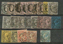Saxe. Collection. 1851-1863, Entre Les N°2 Et 12. - TB, B Ou Pd - Saxony