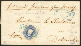 Oldenbourg. No 18 Sur Lettre. - TB - Oldenbourg