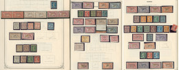 Collection. 1919-1930 (Poste, PA, Taxe), Des Valeurs Diverses, Qqs Séries Complètes Et Divers Obl. - TB - Other & Unclassified