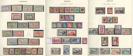 Collection. 1892-1945 (Poste, PA), Des Valeurs Moyennes Et Séries Complètes Et Doubles Obl, + CFA 1949-197 - Other & Unclassified