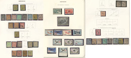 Collection. 1881-1945 (Poste, PA), Des Valeurs Moyennes Et Séries Complètes, Nombreux Doubles Obl, + Diver - Other & Unclassified