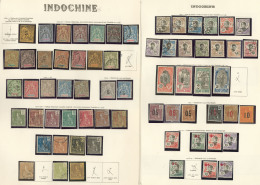 Collection. 1889-1944 (Poste, PA, Taxe), Des Valeurs Moyennes Et Séries Complètes, Nombreux Doubles Obl. - - Other & Unclassified