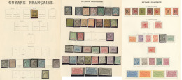 Collection. 1881-1947 (Poste, PA, Taxe), Des Valeurs Et Séries Moyennes, Des Ex Obl Dont Doubles. - TB - Other & Unclassified