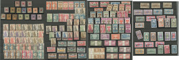 Collection. 1912-1931 (Poste, Taxe), Petites Et Moyennes Valeurs, Qqs Paires Horizontales Mill. Dans Les Taxes Et Qqs Do - Other & Unclassified