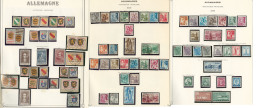 ALLEMAGNE (occupation Française). Collection. 1945-1948 (Poste, BF), Des Valeurs Moyennes Et Séries Compl& - Other & Unclassified