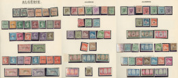 Collection. 1924-1967 (Poste, PA, Taxe), Des Valeurs Moyennes Et Séries Complètes, Des Doubles Obl Et Des - Vide
