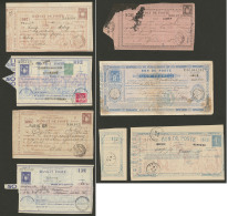 Sage. Lot. Mandat Poste 1893-1907, Valeurs Et Obl Diverses. - TB Ou B - Other & Unclassified