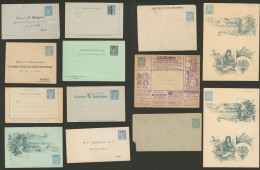 Sage. Collection. 1878-1896. 37 CP, CL, CL Annonces, Enveloppes Commémos, Neuves. - TB - Other & Unclassified