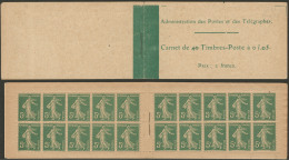 No 137 C5, Carnet De 40t, Papier GC. - TB - Other & Unclassified