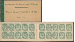 No 111 C1, Carnet De 40t, "Prix : 2f.05". - TB. - R - Other & Unclassified