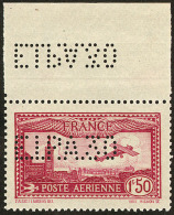 EIPA 30. No 6d (Maury 5A), Carmin, Bdf Avec Perforation Répétée, Très Frais. - TB. - R - 1927-1959 Mint/hinged