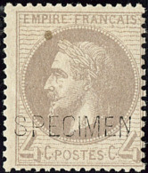 No 9 (Poste 27), Paille Dans Le Papier Mais TB - Specimen