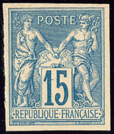 Régents, Sans Teinte De Fond. No 90. - TB - 1876-1878 Sage (Type I)