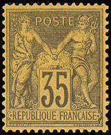 No 93, Quasiment **, Très Frais Et Bien Centré. - TB - 1876-1898 Sage (Type II)