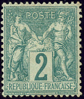 No 62, Infimes Rousseurs Au Verso Mais Très Frais Et TB - 1876-1878 Sage (Type I)