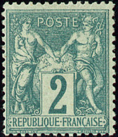 No 62, Forte Charnière Mais Très Frais Et TB - 1876-1878 Sage (Type I)