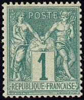 No 61, Quasiment **, Très Frais. - TB - 1876-1878 Sage (Type I)