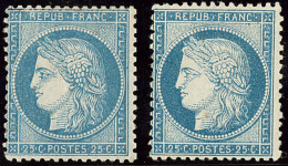 Nos 60I Fortes Charnières, 60III. - TB - 1871-1875 Ceres