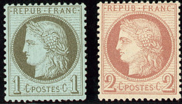 Nos 50, 51. - TB - 1871-1875 Ceres