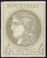 No 41IId, Larges Charnières Sinon TB - 1870 Bordeaux Printing