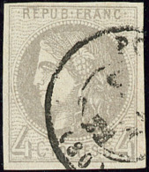 No 41II, Obl Cad Type 17, Jolie Pièce. - TB - 1870 Bordeaux Printing