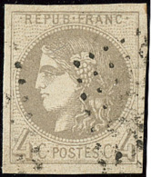 Report I. No 41I, Gris Jaunâtre, Jolie Pièce. - TB. - R - 1870 Bordeaux Printing