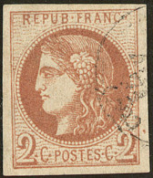 No 40IIf, Obl Cad. - TB. - R - 1870 Bordeaux Printing