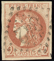 No 40II, Obl Gc 842. - TB - 1870 Bordeaux Printing