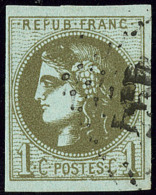 No 39III, Pos. 12, Obl Pgc. - TB - 1870 Bordeaux Printing