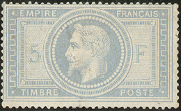 No 33a, Gris-bleu, Pd Mais TB D'aspect - 1863-1870 Napoleon III With Laurels