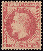 No 32, Large Charnière Mais TB - 1863-1870 Napoleon III With Laurels