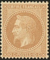 No 28II, Bistre, Très Frais. - TB - 1863-1870 Napoleon III With Laurels
