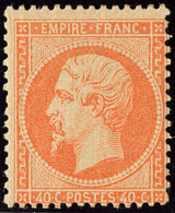 No 23c, Centrage Courant Mais Très Frais Et TB. - R - 1862 Napoleone III