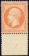 No 23c, Orange Vif, Bdf, Superbe.  RR - 1862 Napoleon III