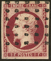 No 18b, Obl Gros Points, Jolie Pièce. - TB. - R - 1853-1860 Napoleon III