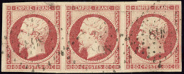 No 17A, Bande De Trois. - TB - 1853-1860 Napoleone III