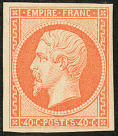 No 16, Orange, Superbe. - RR - 1853-1860 Napoléon III
