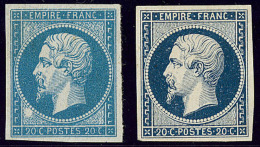 Nos 14I (petite Variété D'impression), 14Ie. - TB - 1853-1860 Napoléon III