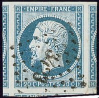 No 14I, Cinq Voisins, Obl Pc 3423, Ex Choisi. - TB - 1853-1860 Napoleone III