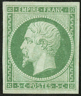 No 12, Froissure De Gomme Mais Très Frais Et TB D'aspect - 1853-1860 Napoleone III