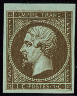 Mordoré. No 11d, Petit Bdf, Nuance Très Foncée. - TB - 1853-1860 Napoléon III