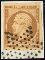 No 9c, Obl étoile Sur Petit Fragment, Jolie Pièce. - TB - 1852 Luigi-Napoleone
