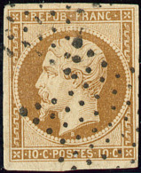 No 9b, Obl étoile. - TB - 1852 Luigi-Napoleone