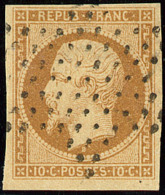No 9, Obl étoile, Nuance Foncée. - TB - 1852 Luigi-Napoleone
