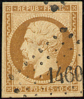 No 9, Obl Pc 1460. - TB - 1852 Luigi-Napoleone