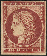 No 6b, Belle Nuance Foncée. - TB. - R - 1849-1850 Ceres