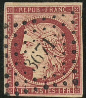 No 6, Obl Pc 3671, Aminci, TB D'aspect - 1849-1850 Cérès