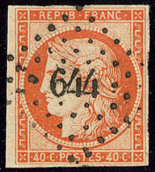 No 5, Obl Pc 644. - TB - 1849-1850 Ceres